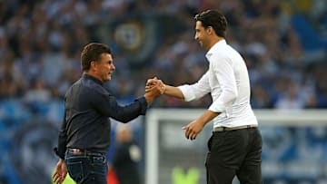 Müssen die Quadratur des Kreises hinbekommen: Trainer Dieter Hecking und Sportvorstand Jonas Boldt