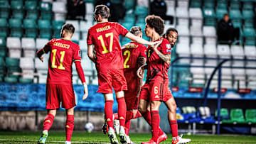 gol de Bélgica
