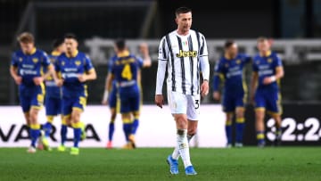 La Juventus a été tenue en échec face à l'Hellas Vérone.