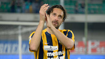 Luca Toni all'Hellas