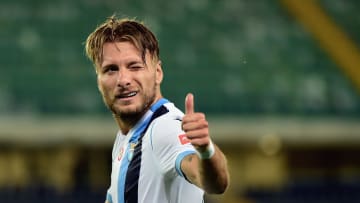 Ciro Immobile celebra uno de sus goles