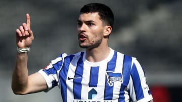 Nemanja Radonjic était en prêt au Hertha Berlin. 