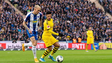 Marius Wolf (l.) ist derzeit vom BVB an die Hertha ausgeliehen