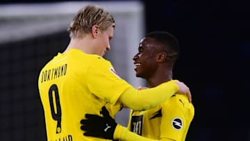 Erling Haaland und Youssoufa Moukoko