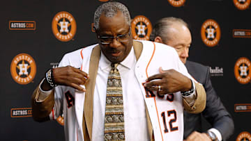 The Houston Astros introduce new manager Dusty Baker