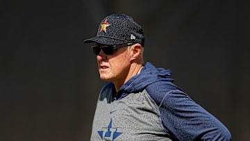 Houston Astros pitching coach Brent Strom