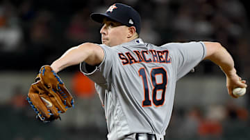 Houston Astros RHP Aaron Sanchez was non-tendered on Monday. 
