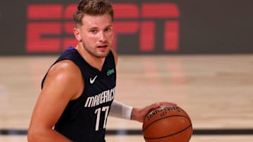 Luka Doncic brilló en el encuentro ante los Rockets
