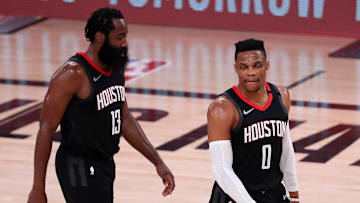 Harden y Westbrook podrían pedir un cambio de equipo en el futuro 