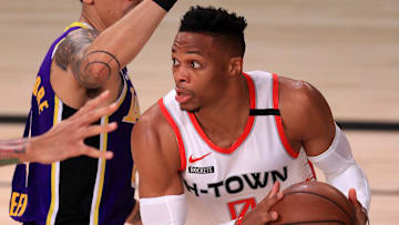 Westbrook fue cambiado por los Rockets a los Wizards en el receso de temporada de 2020