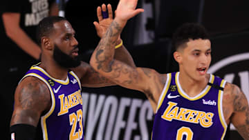 Kuzma afirmó que Davis debió ganar el premio al Mejor Defensor y LeBron debería ganar el MVP