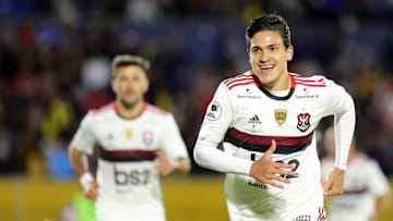 Pedro fala sobre processo de adaptação e evolução no Flamengo: "Tem sido fantástico". Pedro fala sobre processo de adaptação e evolução no Flamengo: "Tem sido fantástico".