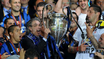 Inter Milan's president Massimo Moratti
