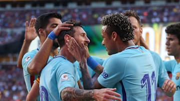 Neymar y Messi juntos en Barcelona