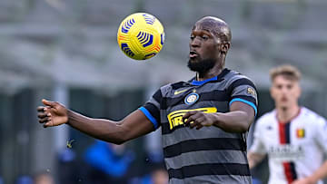 Lukaku durante Inter-Genoa