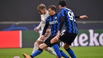 Barella e Bastoni contro il Real Madrid Barella e Bastoni contro il Real Madrid