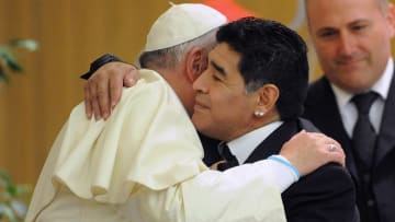 Maradona e Bergoglio 