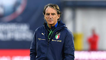 Il CT Roberto Mancini
