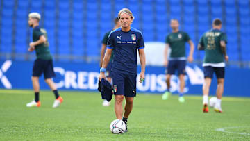 Il Ct azzurro Roberto Mancini