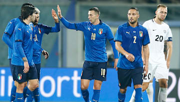 The Azzurri breezed past Estonia in a friendly on Wednesday night The Azzurri breezed past Estonia in a friendly on Wednesday night