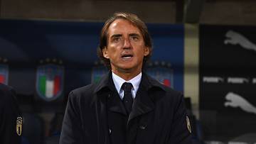 Il CT dell'Italia Roberto Mancini