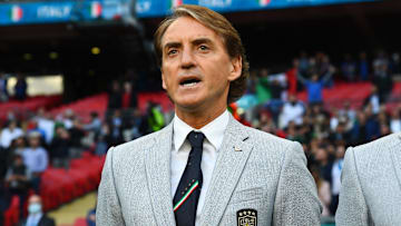Il Ct azzurro Roberto Mancini