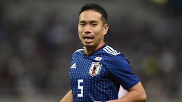 Yuto Nagatomo avec la sélection japonaise. 