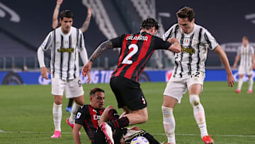 Uno scatto dell'ultimo Juventus-Milan 