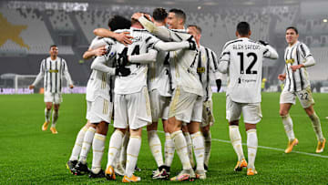 Esultanza Juve