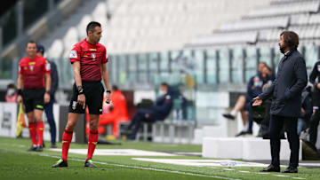 Un colloquio tra Di Bello e Pirlo 