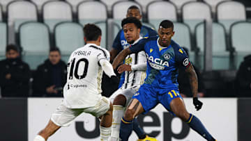 Paulo Dybala e Weston McKennie contro l'Udinese