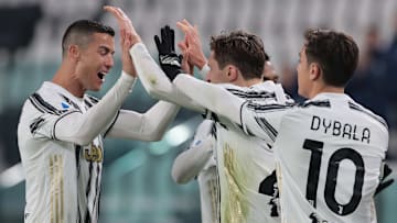 Esultanza Juve