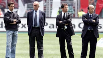 Juventus' Executive Andrea Agnelli (L),