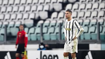 Ronaldo in uno Stadium deserto