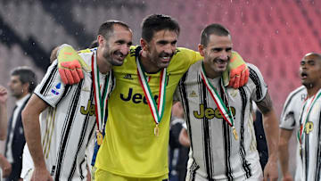 Giorgio Chiellini, Gigi Buffon e Leonardo Bonucci