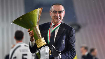 Maurizio Sarri ai tempi della Juve