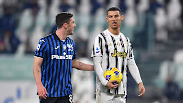 Robin Gosens e Cristiano Ronaldo