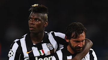 Paul Pogba e Andrea Pirlo