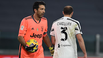 Gigi Buffon e Giorgio Chiellini Gigi Buffon e Giorgio Chiellini