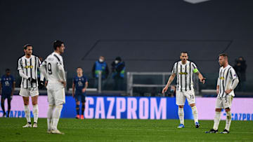 Lo sconforto della Juventus