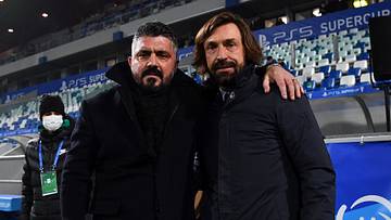 Rino Gattuso e Andrea Pirlo Rino Gattuso e Andrea Pirlo