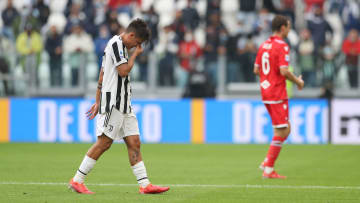 Paulo Dybala est sorti en pleurs face à la Sampdoria.
