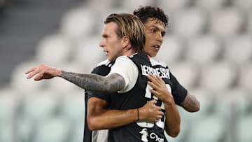 Die Torschützen gegen Sampdoria: Ronaldo und Bernardeschi