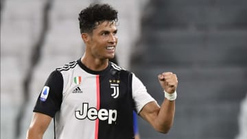 Cristiano celebra un gol con la Juventus