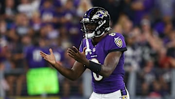 Lamar Jackson tuvo un gran partido con los Ravens en la Semana 2 de la temporada 2021-22