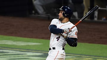 Springer tiene una línea ofensiva de .270/.361/.491 en su carrera en la MLB