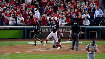League Championship Series - St Louis Cardinals v Washington Nationals - Game Three