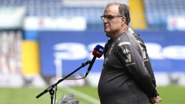Bielsa con el Leeds United