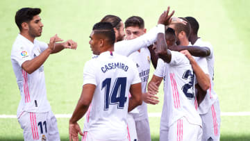 Real Madrid beim Torjubel