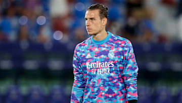 Andriy Lunin has contracted coronavirus